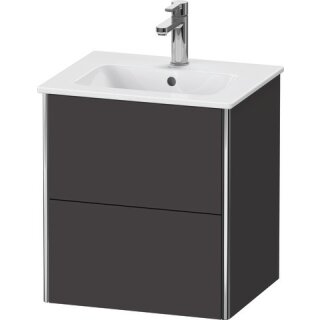 DURAVIT XS430608080 WTU XSquare wandhängend, 2 Schubk.