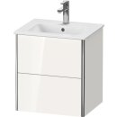 DURAVIT XS430608585 WTU XSquare wandhängend, 2 Schubk.