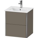 DURAVIT XS430609090 WTU XSquare wandhängend, 2 Schubk.