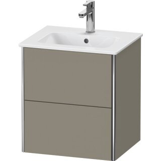 DURAVIT XS430609292 WTU XSquare wandhängend, 2 Schubk.