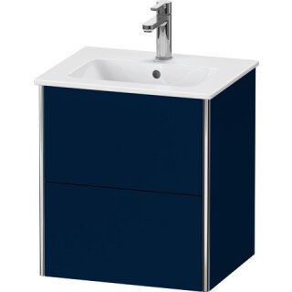 DURAVIT XS430609898 WTU XSquare wandhängend, 2 Schubk.