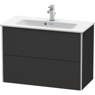 DURAVIT XS416608080 Waschtischunterbau XSquare, 2 Schubk.