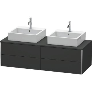 DURAVIT XS4916B8080 WT-Unterbau XSquare,4 Schubk.,wandh.