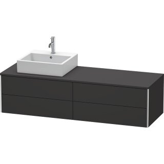 DURAVIT XS4914L8080 WTU XSquare, 4 SK, wandh, Becken li
