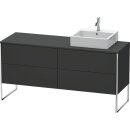 DURAVIT XS4924R8080 WTU XSquare 778x1600x548,bodenstehend