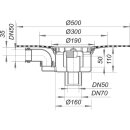 Dallmer 612557 Ablaufgeh&auml;use 61/1 HT DallBit,