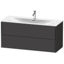 DURAVIT XV41360B280 WTU XViu wandhängend,557x1210x480mm