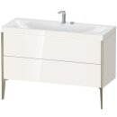 DURAVIT XV4712EB122C WTU XViu/Viu, 2 Ausz, 610x1200x480mm