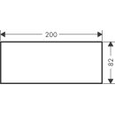 AXOR 47921000 Tr&auml;gerplatte 200 Axor MyEdition