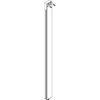 HANSGROHE 93222000 Steigrohr mit Blende Showerpipe chrom