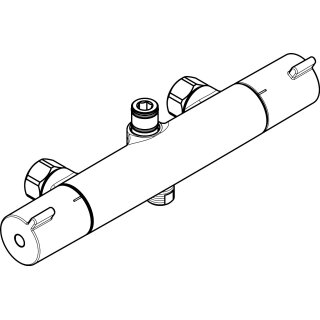HANSGROHE 93352000 Thermostat Brause Aufputz