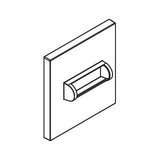 HANSGROHE 93523000 Rosette KB Rainfinity 3.0 chrom