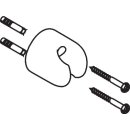 HANSGROHE 96532000 Handbrausenhalter Pharo B-Paneel