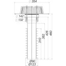 Dallmer 630889 Sanierungs-Dachablauf 63 T