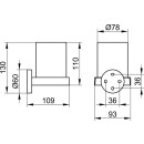 KEUCO 19050019000 Glashalter Edition 90 19050,