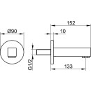 KEUCO 59045010000 Wanneneinlauf DN 15 Edition 90 59045,