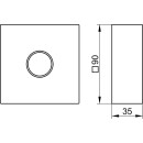 KEUCO 59545010282 Verl&auml;ngerungs-Rosette eckig f. 59545,