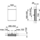 KEUCO 800000050000000 Royal Modular 2.0 SPS, unbel. 80000,