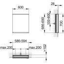 KEUCO 800000060000000 Royal Modular 2.0 SPS, unbel. 80000,