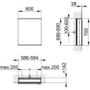 KEUCO 800000060100100 Royal Modular 2.0 SPS, unbel. 80000,