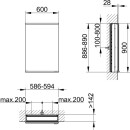 KEUCO 800000061100000 Royal Modular 2.0 SPS, unbel. 80000,