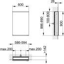 KEUCO 800000061100100 Royal Modular 2.0 SPS, unbel. 80000,