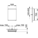 KEUCO 800001050000100 Royal Modular 2.0 SPS, unbel. 80000,