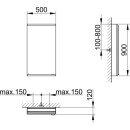 KEUCO 800001051000100 Royal Modular 2.0 SPS, unbel. 80000,