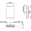 KEUCO 800001061000000 Royal Modular 2.0 SPS, unbel. 80000,