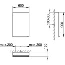 KEUCO 800001061100000 Royal Modular 2.0 SPS, unbel. 80000,