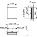 KEUCO 800010060100100 Royal Modular 2.0 SPS, bel. 80001,