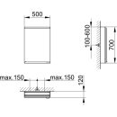 KEUCO 800011050000100 Royal Modular 2.0 SPS, bel. 80001,