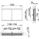 KEUCO 800200120000200 Royal Modular 2.0 SPS, unbel. 80020,