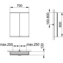 KEUCO 800201071000000 Royal Modular 2.0 SPS, unbel. 80020,