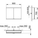 KEUCO 800201090100000 Royal Modular 2.0 SPS, unbel. 80020,