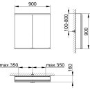 KEUCO 800201091100000 Royal Modular 2.0 SPS, unbel. 80020,