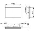 KEUCO 800201110000000 Royal Modular 2.0 SPS, unbel. 80020,