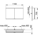 KEUCO 800201110100300 Royal Modular 2.0 SPS, unbel. 80020,