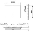 KEUCO 800201111000000 Royal Modular 2.0 SPS, unbel. 80020,