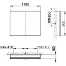 KEUCO 800201111100200 Royal Modular 2.0 SPS, unbel. 80020,