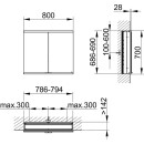 KEUCO 800210080100300 Royal Modular 2.0 SPS, bel. 80021,