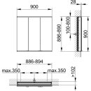 KEUCO 800300091000000 Royal Modular 2.0 SPS, unbel. 80030,