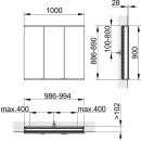 KEUCO 800300101000000 Royal Modular 2.0 SPS, unbel. 80030,