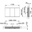 KEUCO 800300110000000 Royal Modular 2.0 SPS, unbel. 80030,