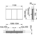 KEUCO 800300110000200 Royal Modular 2.0 SPS, unbel. 80030,