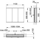 KEUCO 800300111100300 Royal Modular 2.0 SPS, unbel. 80030,