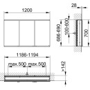 KEUCO 800300120100000 Royal Modular 2.0 SPS, unbel. 80030,