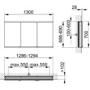 KEUCO 800300130000000 Royal Modular 2.0 SPS, unbel. 80030,