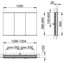 KEUCO 800300131000300 Royal Modular 2.0 SPS, unbel. 80030,