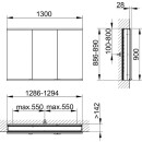 KEUCO 800300131100200 Royal Modular 2.0 SPS, unbel. 80030,